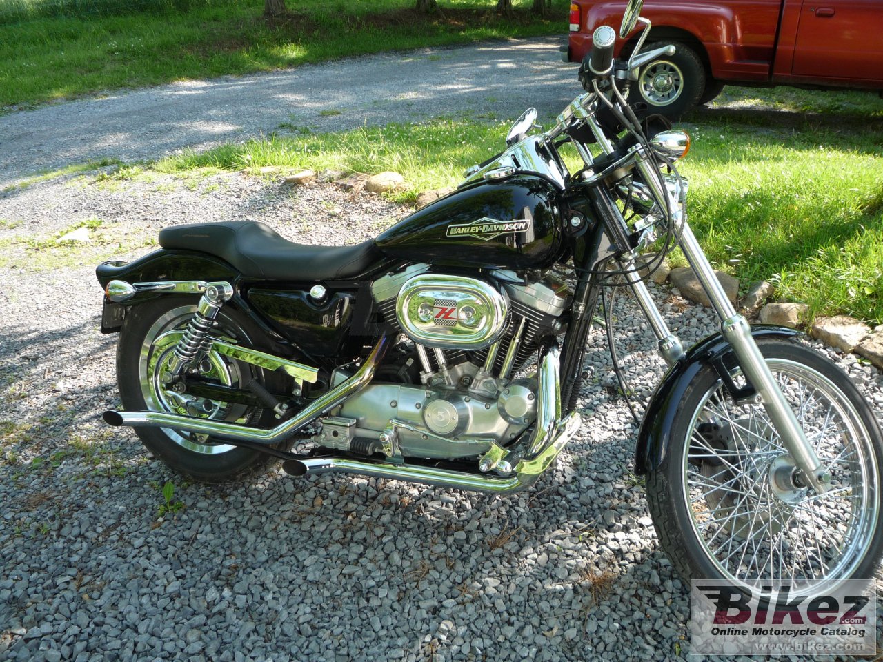 Big night train conv. 1200 sportster picture and wallpaper from Bikez.com